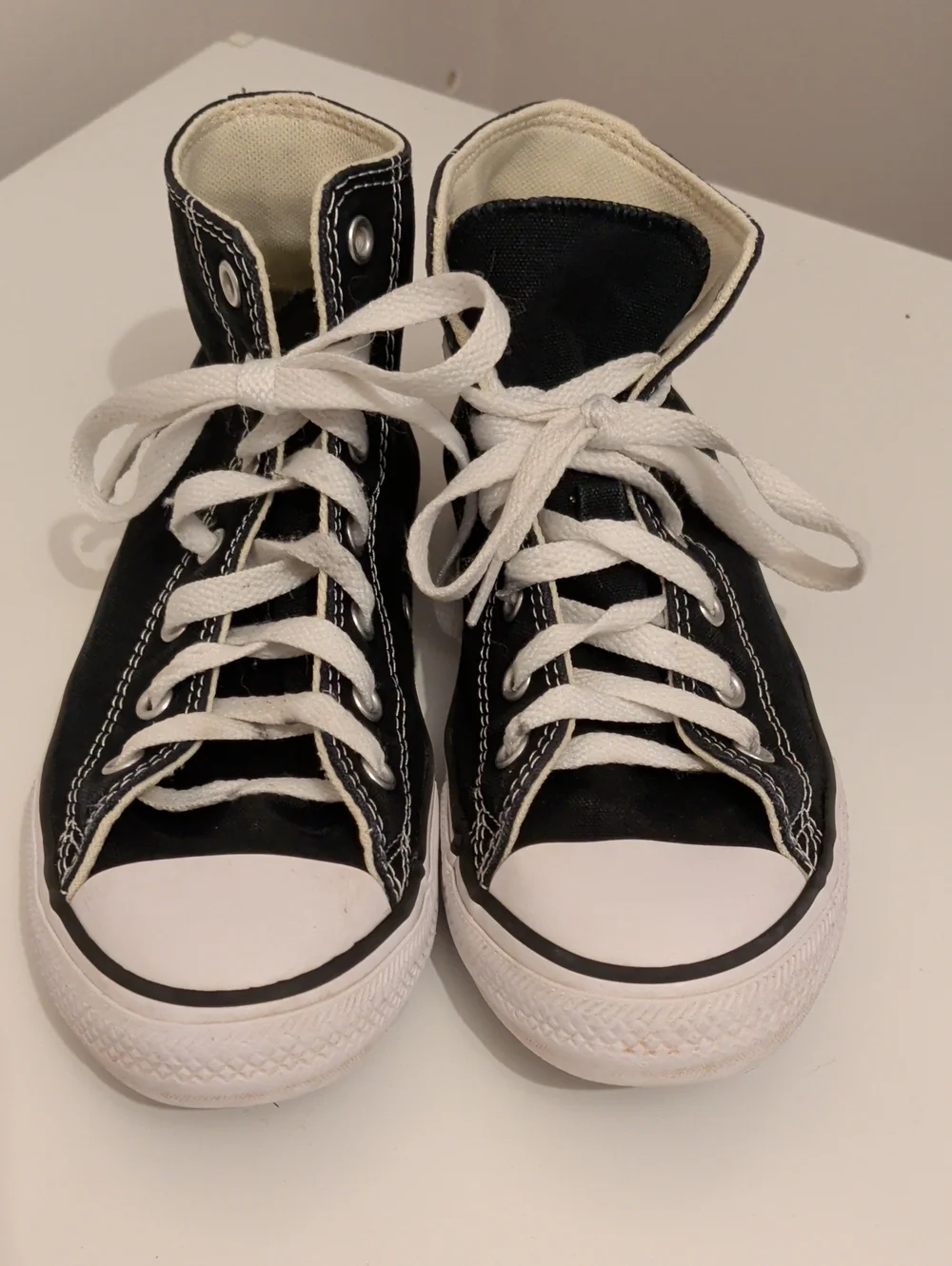 Converse Black High-Top Canvas Sneakers